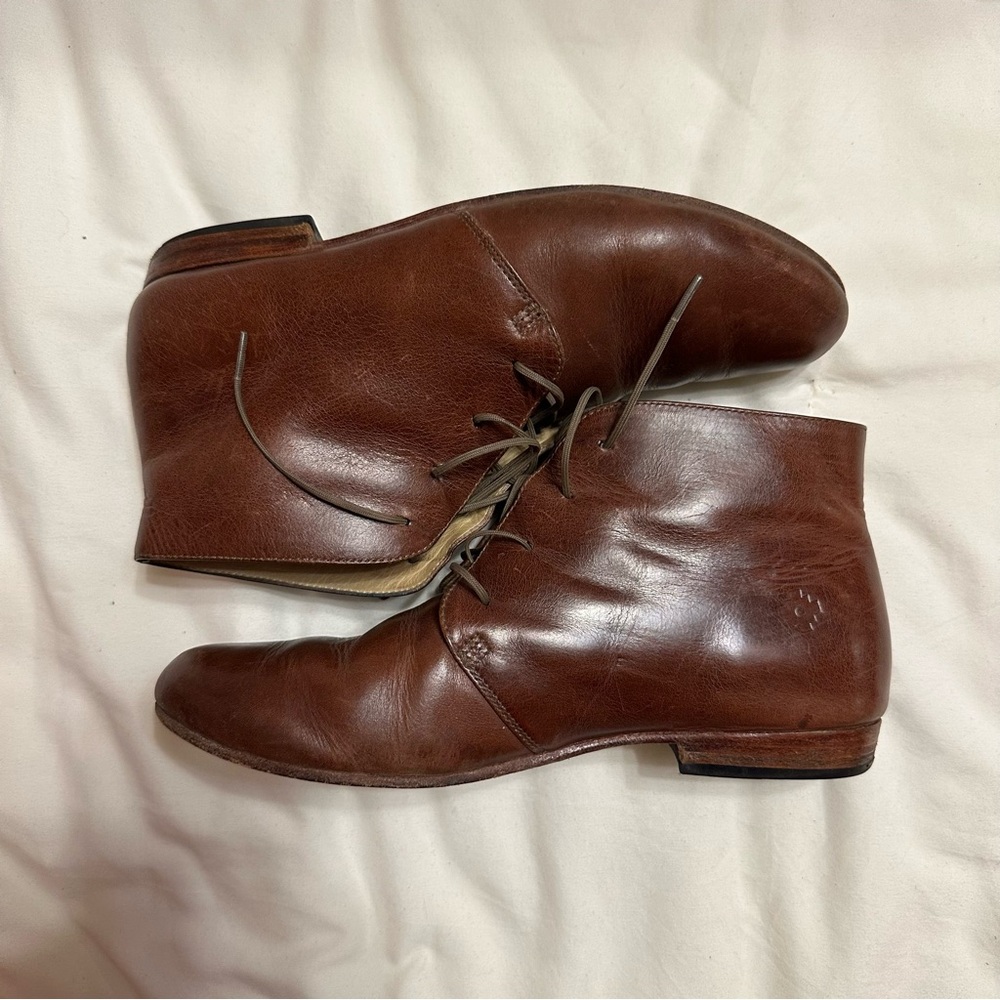 Nisolo Brown Leather Ankle Boots